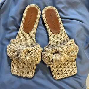 Dear Frances knot tie sandals sawgrass